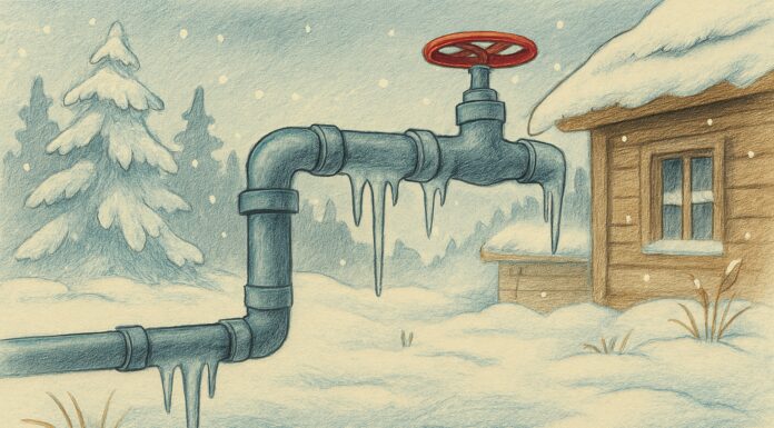 Як запобігти перемерзанню водогону на дачі