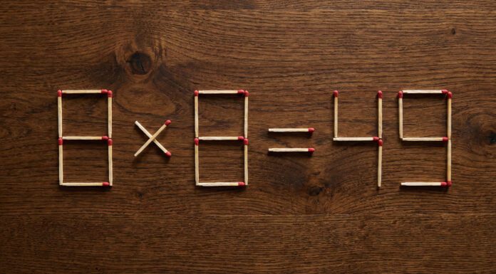 Переставте рівно 1 сірник, щоб математичне рівняння стало правильним: ця хитра головоломка потренує мозок Перемістіть один сірник, щоб зробити рівність правильною