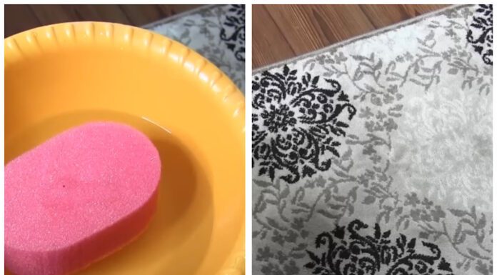 Господині показали, як почистити палас, без вибивання на вулиці