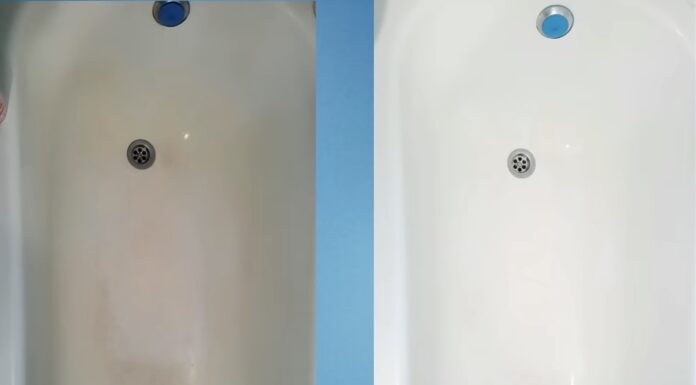 Господині показали, як очистити ванну від застарілого нальоту