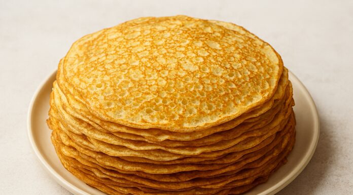 Як зробити ажурні млинці з невеликими дірочками