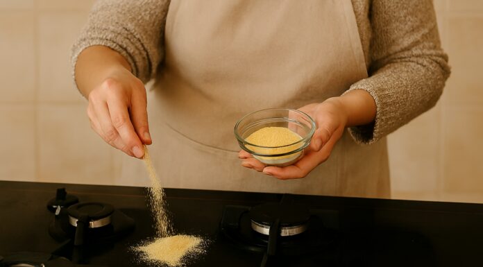 Наношу “кашку” з 2 ложок гірчичного порошку на плиту – і застиглий жир змивається легким рухом руки Як відчистити жирні плями на плиті гірчицею