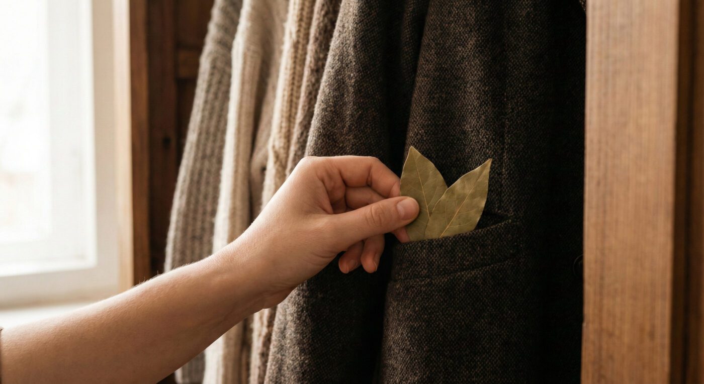 Як лавровий лист допоможе запобіганню появи молі в шафі