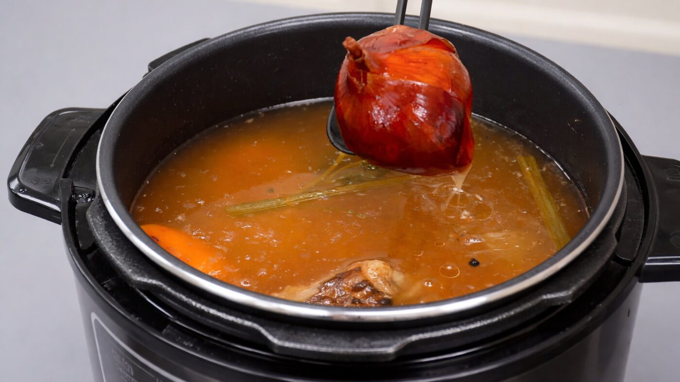 Як правильно готувати насичений бульйон на кістках