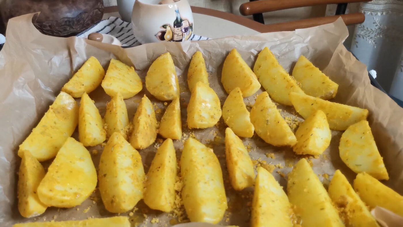 Рецепт хрумкої золотавої картоплі зі скоринкою із крохмалю