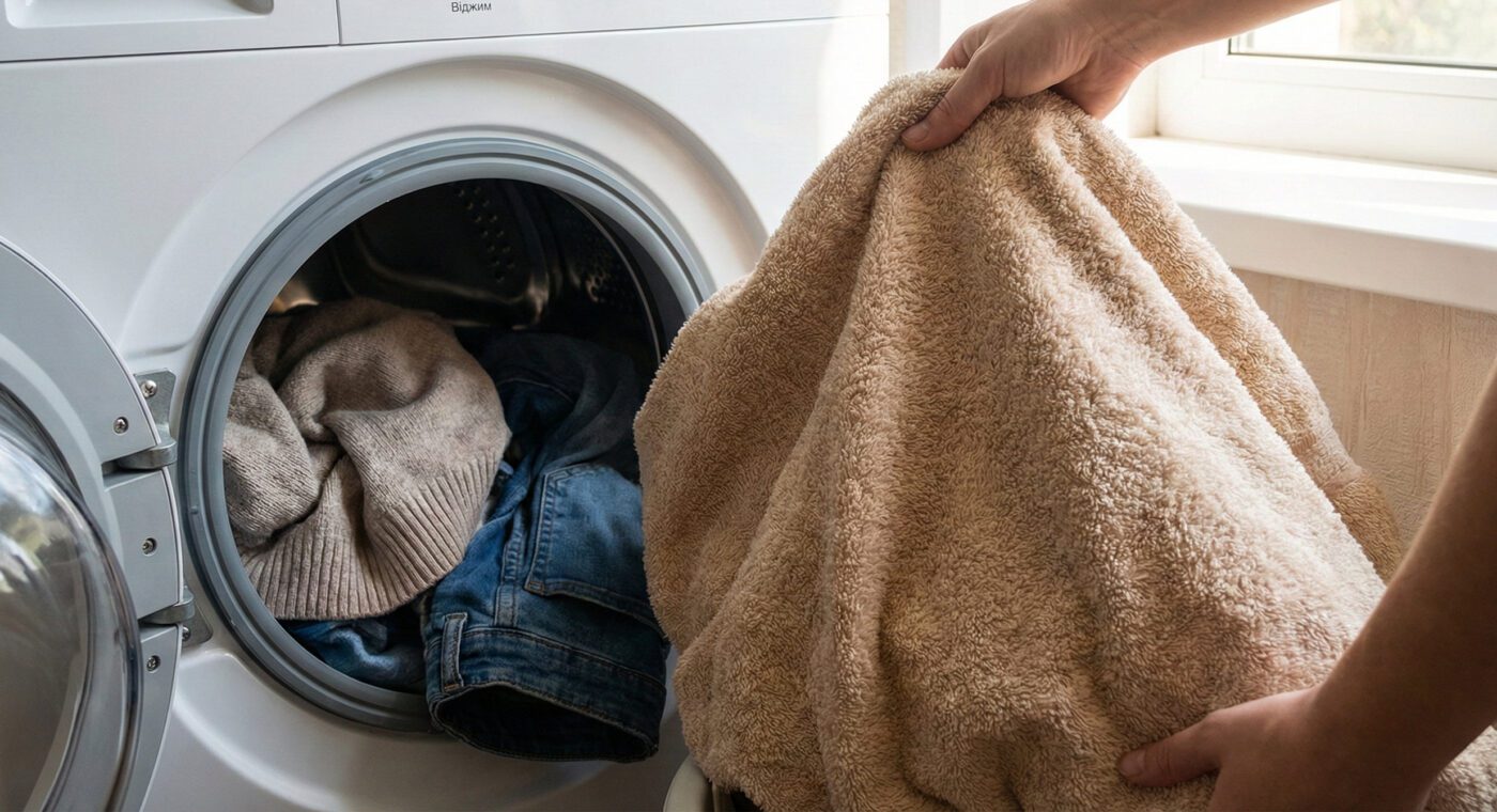 Господині пояснили, як правильно сушити речі в морозну та дощову погоду