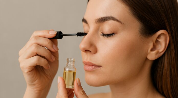 Старий бабусин метод спрацював: по 2 краплі на щіточку – і вії ростуть густі, чорні і довгі Як зробити вії довшими та густішими за допомогою рицинової олії