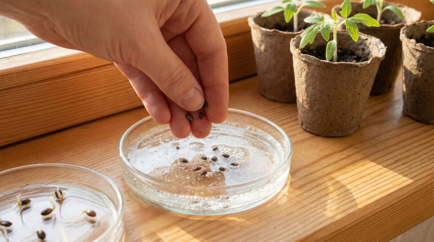 Розчин для прискорювання проростання будь-якого насіння