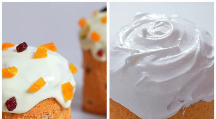 МастерШеф розсудив: на чому краще готувати глазур для паски – на білках чи сухому молоці Кондитер порадив найкращий варіант глазурі для паски. Фото: YouTube Alina FooDee