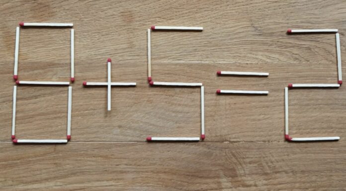 Сірникова тест-головоломка на визначення рівня інтелекту