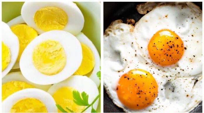 Лікарі пояснили, корисніші варені чи смажені курячі яйця