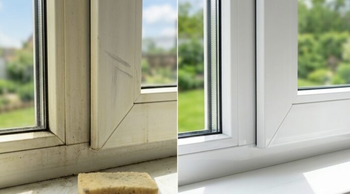 Господині показали, як освіжити віконні рами народним методом