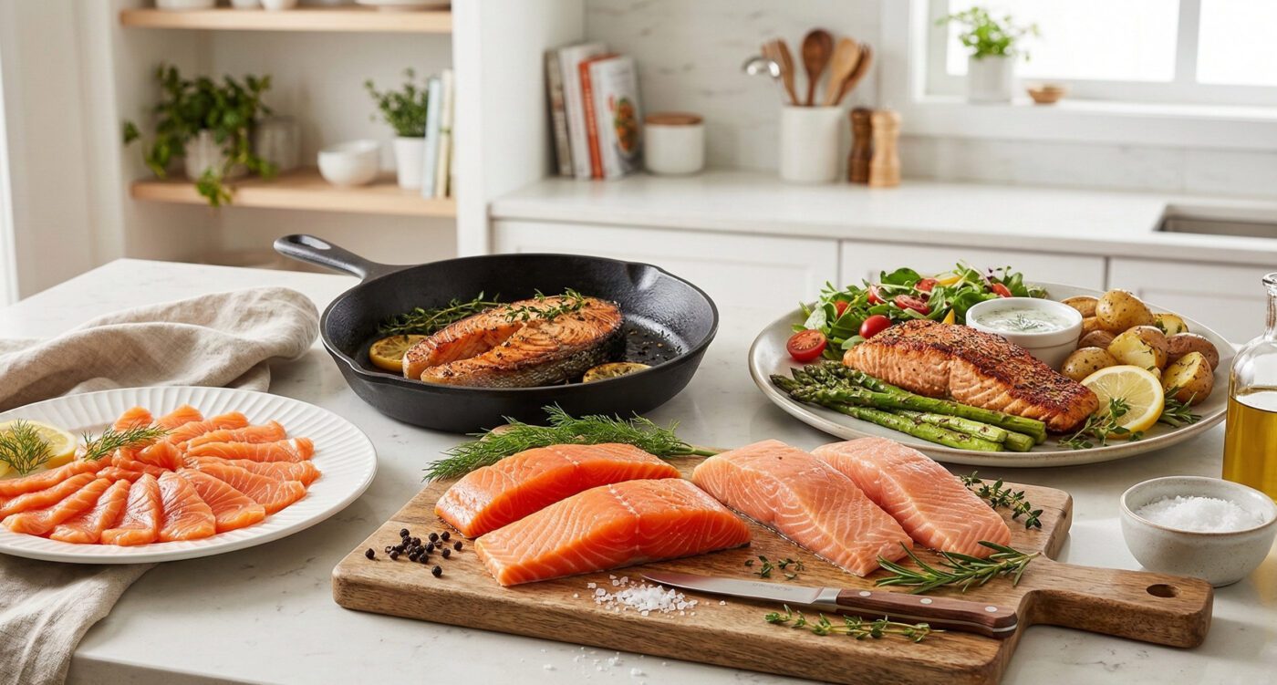 Види лосося в магазині та як його розрізнити