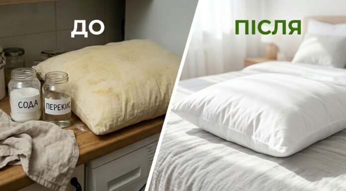 Як відбілити старі подушки без хімчистки та дорогих засобів