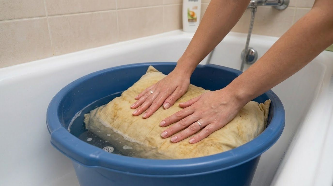 Як відбілити старі подушки без хімчистки та дорогих засобів