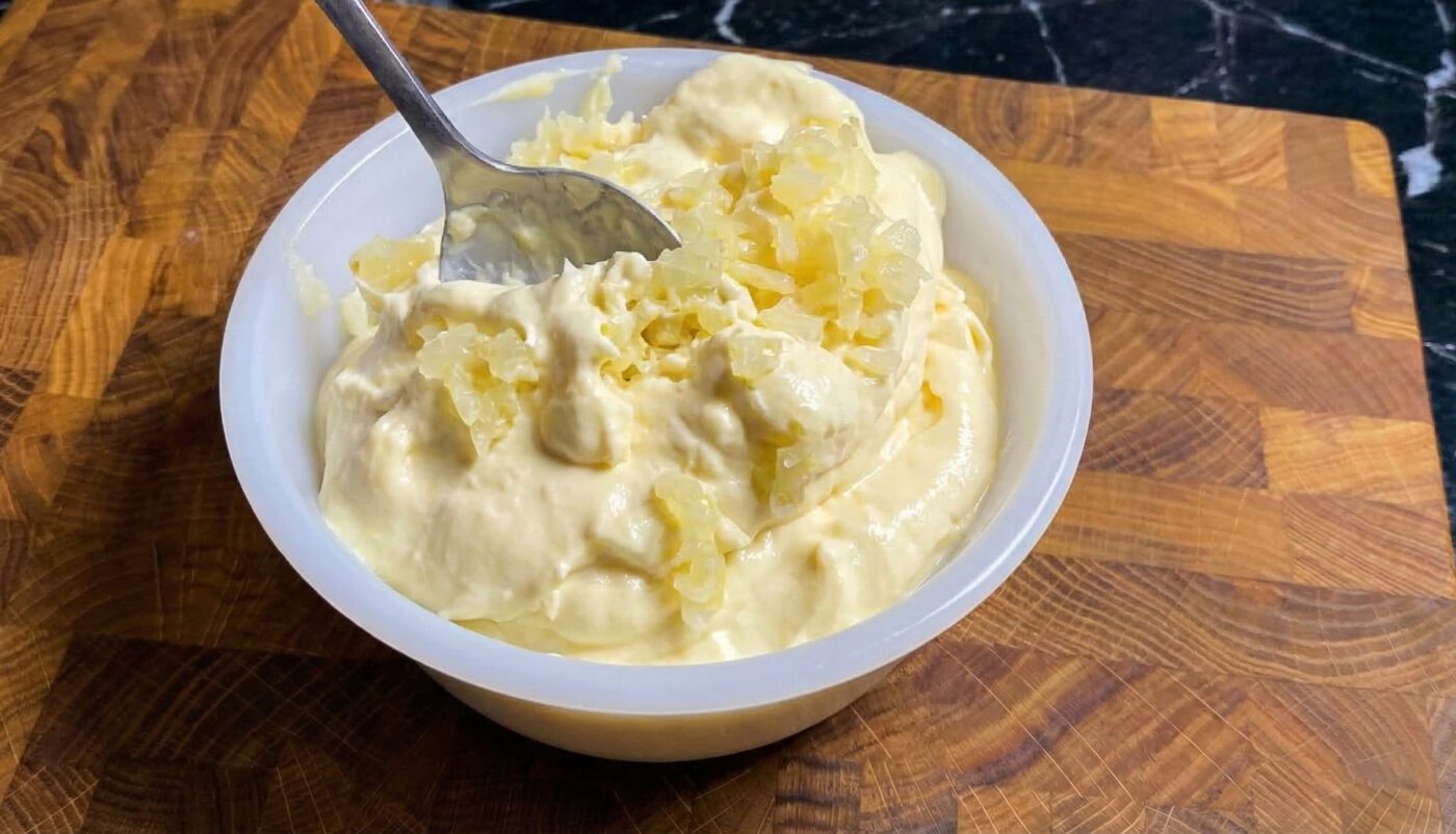 Швидкий рецепт салату з куркою та консервованим ананасом