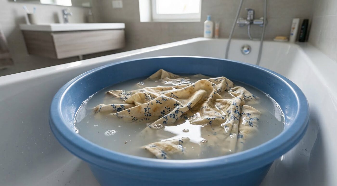 Як прибрати жовтизну та плями на скатертині перекисом і нашатирем