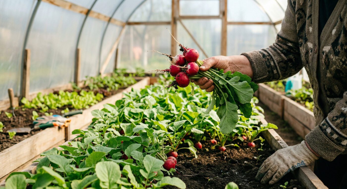 Городники порадили 4 сорти редиски для раннього вирощування в теплиці