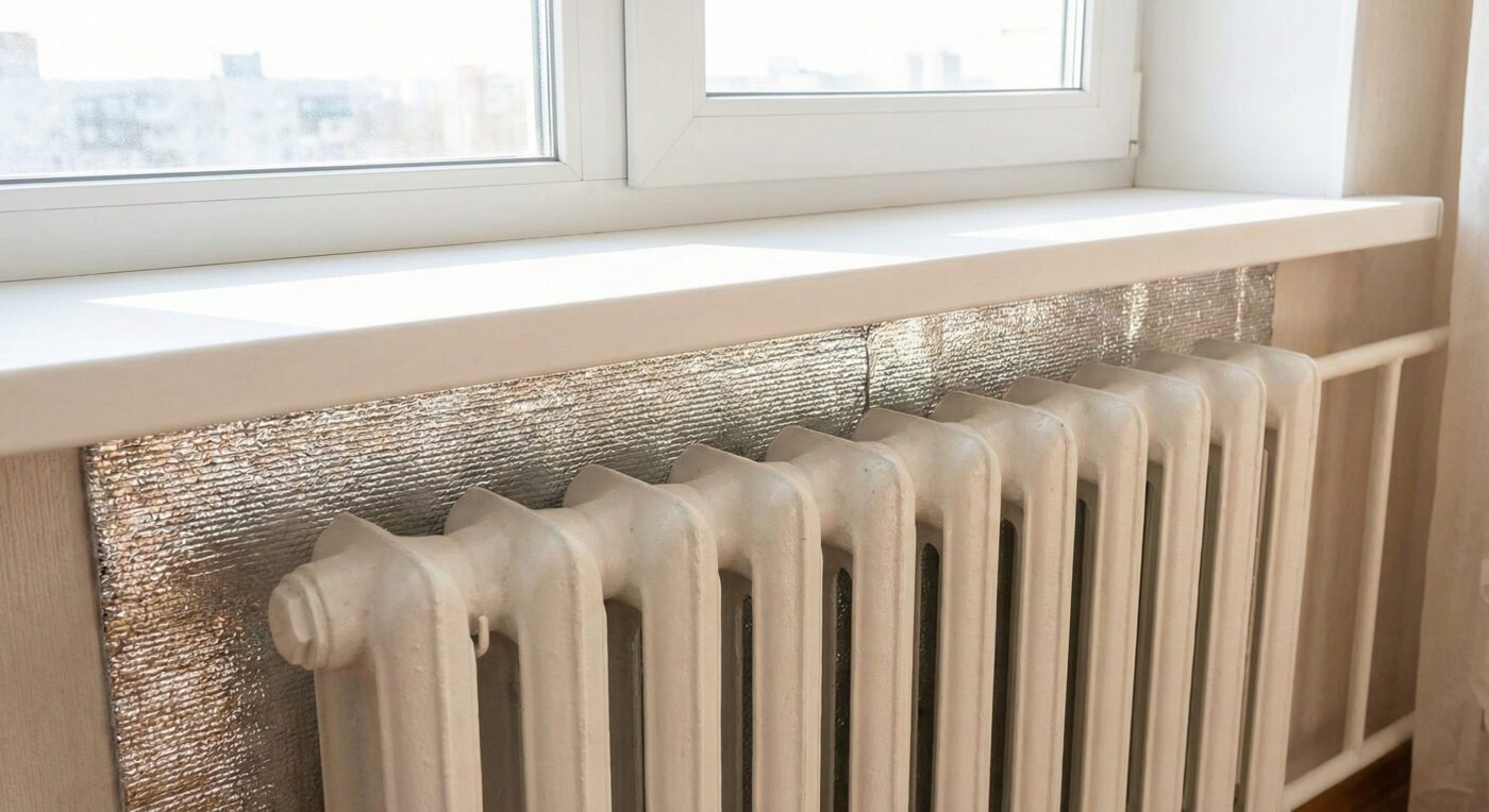 Швидке утеплення підвіконня та вікна домашніми засобами