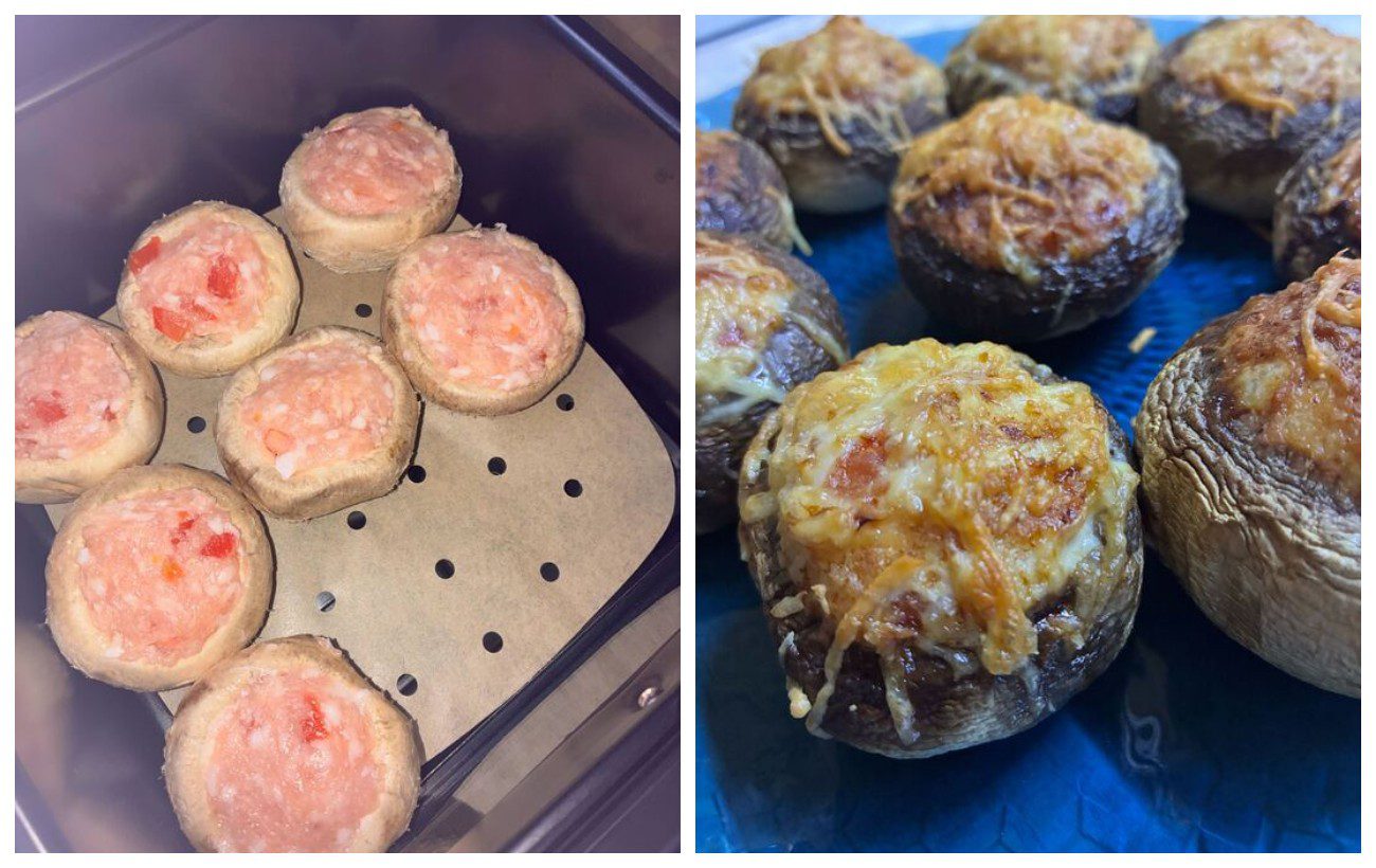 Кулінари поділились рецептом смачних фаршированих грибів із сиром. Фото: Одна Хвилина