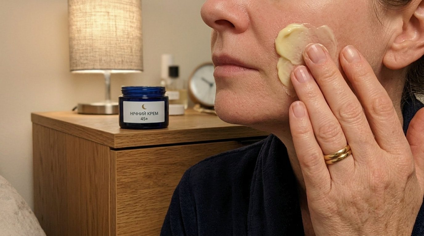Нічний крем повинен допомагати шкірі відновлюватися