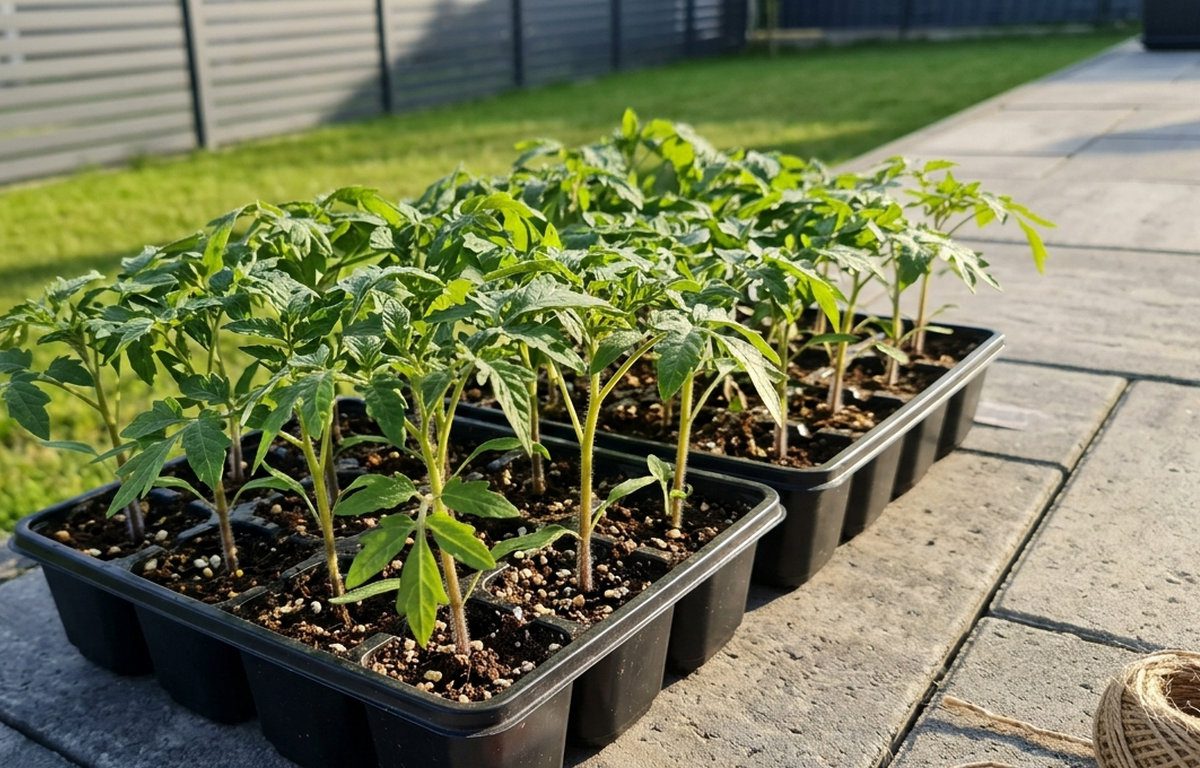 Слабку розсаду потрібно пікірувати, а міцну вже можна поступово загартовувати перед висаджуванням