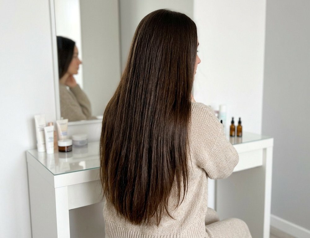 При регулярному застосуванні ви помітите, що волосся стало блискучішим та менш ламким