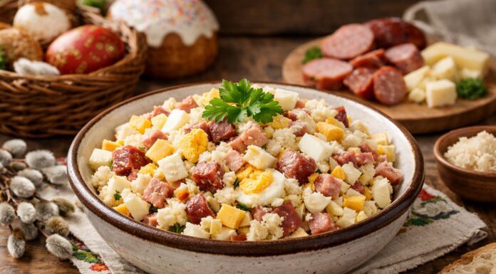 У батьків в селі пригостили: “Мішанина” на Великдень – головна страва святкового столу Як приготувати на Великдень Мішанину з освячених продуктів. Фото: Одна хвилина