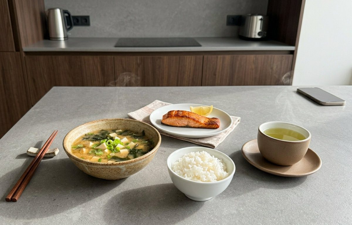 Японський сніданок, який підтримує гарну роботу серця