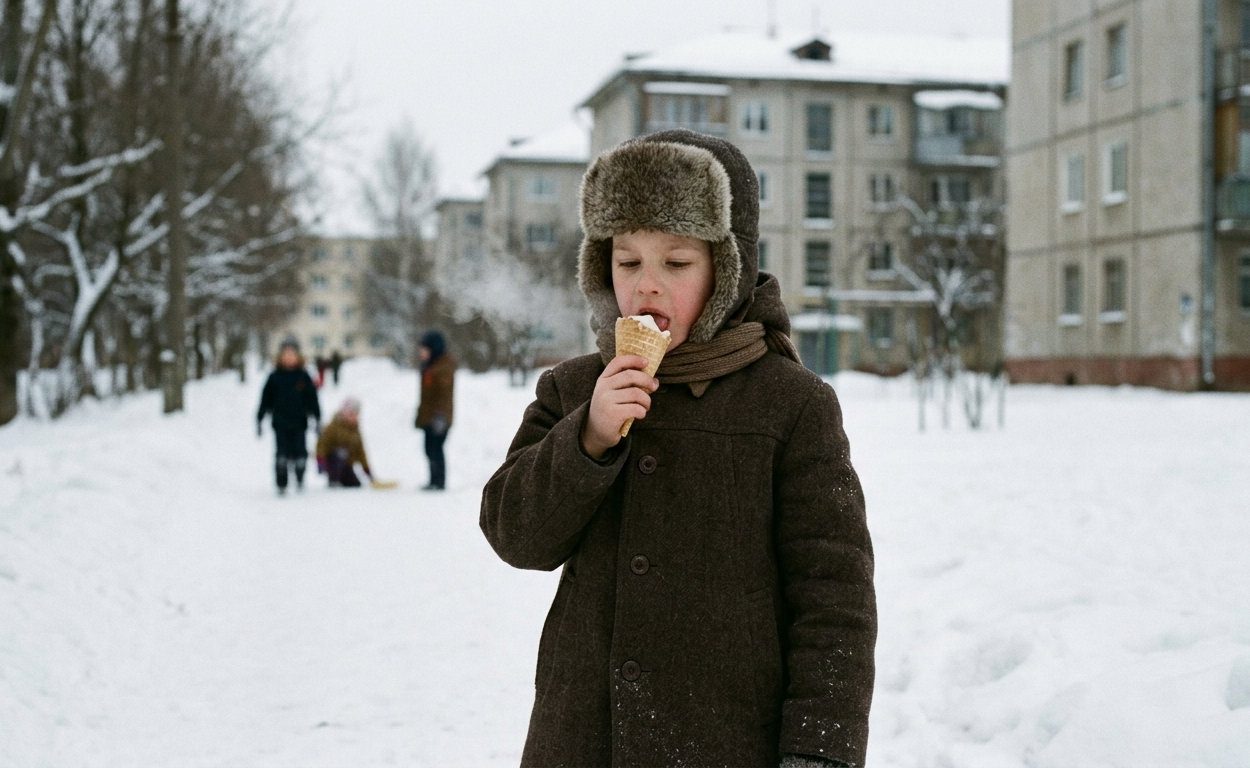 Поступово якість морозива погіршувалася, і у 1980-х туди навіть почали додавати рослинні жири