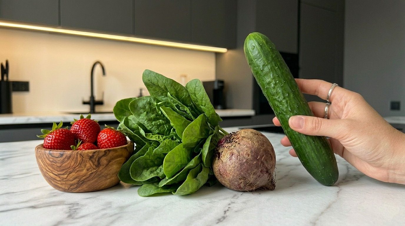 Нітрати є у будь-яких овочах, фруктах та ягодах, причому зазвичай у більшій кількості, ніж у полуниці