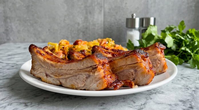 Рецепт глазурованих ребер в духовці з соусом барбекю