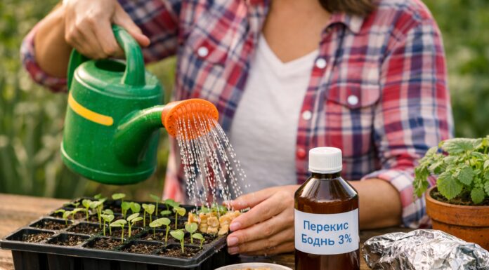 Навіщо поливати розсаду перекисом водню. Фото: Одна хвилина