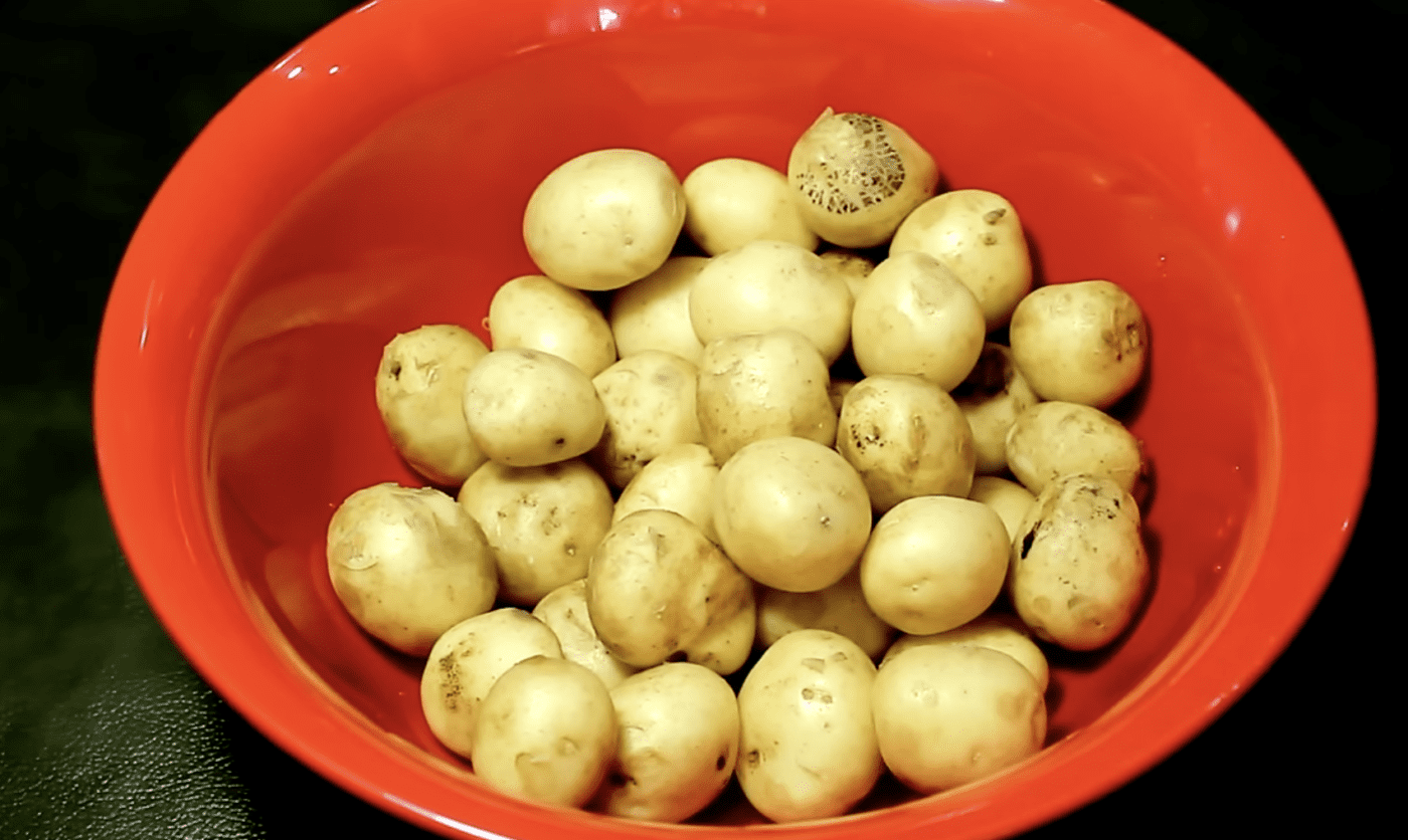 Скільки цьогоріч коштуватиме молода картопля. Фото: YouTube Маленька Господинька