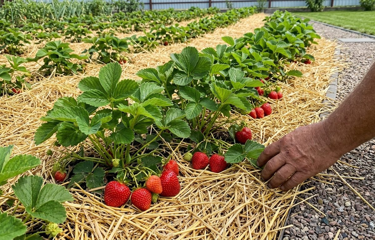 Мульчування грядок реально може збільшити якість та кількість врожаю