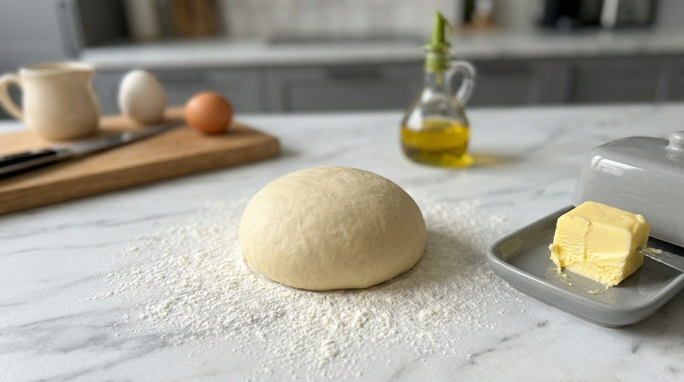 Правильне тісто має бути нелипким, але при цьому ніжним та слухняним