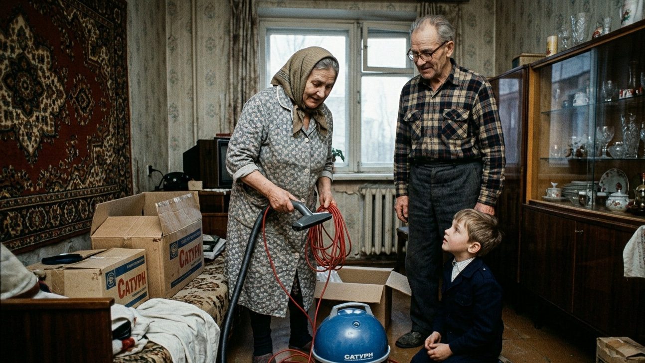 Сьогодні побутову техніку собі може дозволити кожен, а тоді це була дефіцитна розкіш