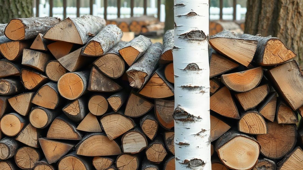 Березові дрова для каміна