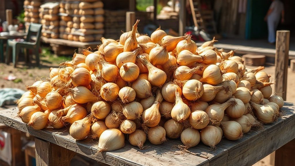 Підготовка цибулі до зберігання