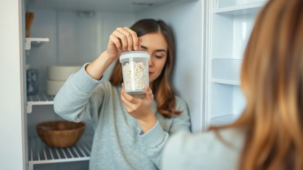Організація продуктів у холодильнику для усунення запахів