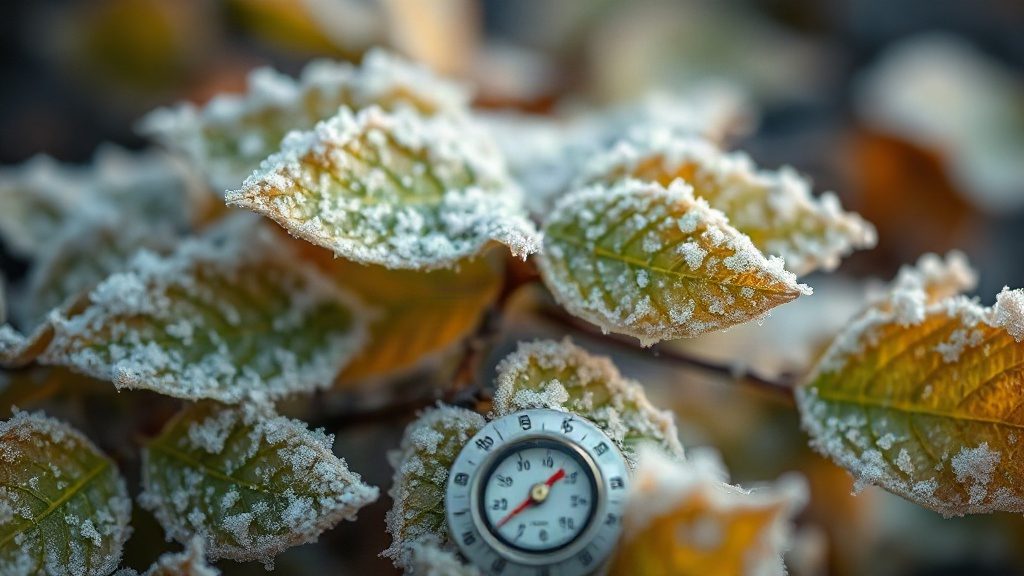 Різке зниження температури в листопаді