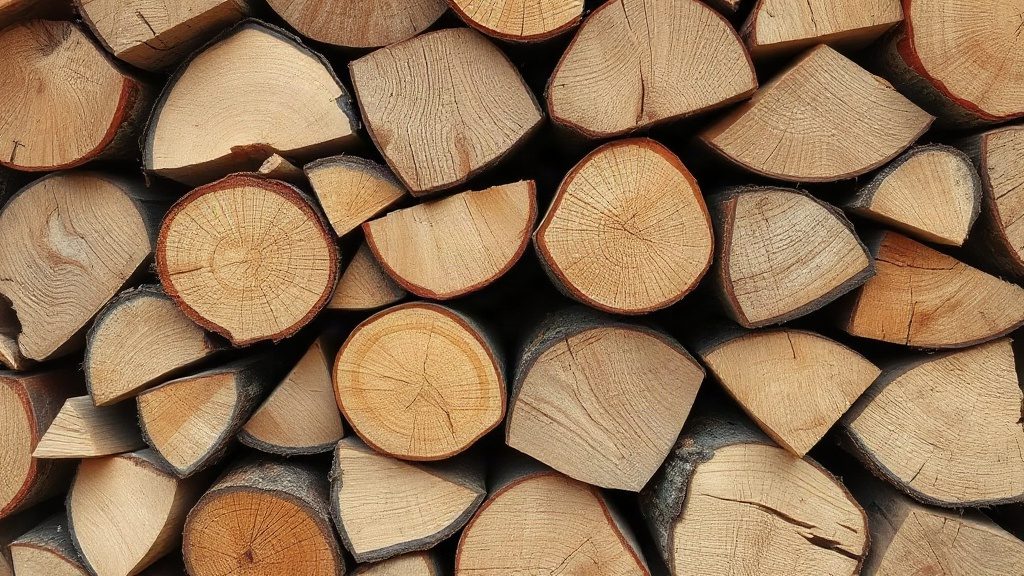 Якісні дрова твердих порід для опалення