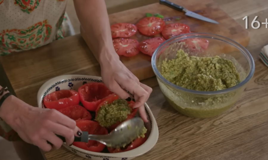  Рецепт фаршированих помідорів з начинкою