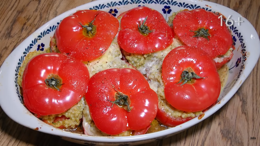 Рецепт фаршированих помідорів з начинкою
