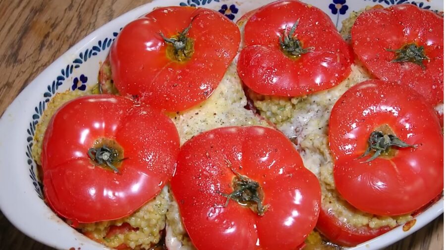 Рецепт фаршированих помідорів з начинкою від Юлії Висоцької