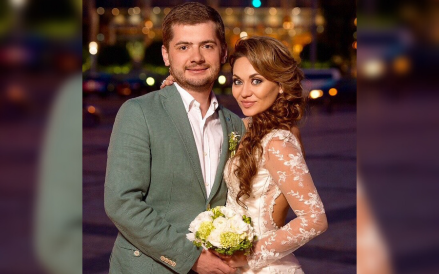 Ганна Саліванчук зі своїм чоловіком Олександром Божковим