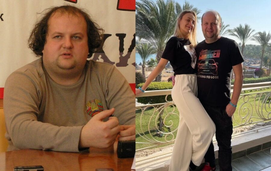 Віктор Бронюк до та після схуднення