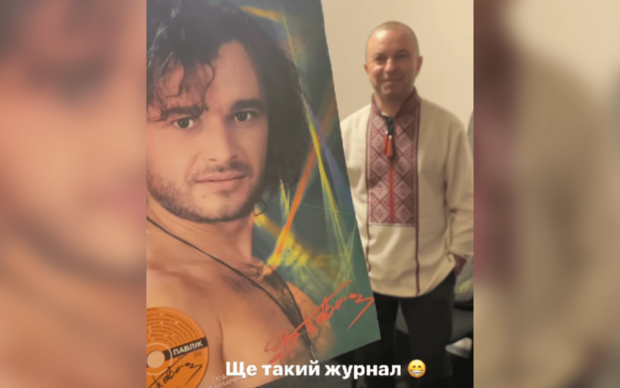 Катерина Репяхова показала Віктора Павліка з дуже коротким волоссям