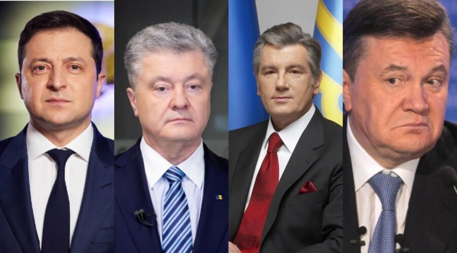 Який зріст в сантиметрах у всіх президентів України