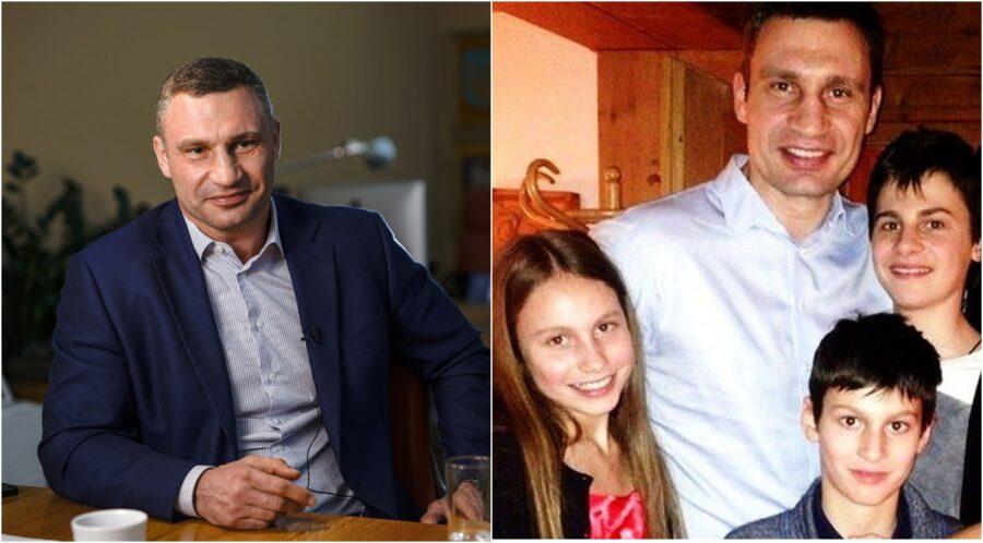 Віталій Кличко розповів, де живуть і навчаються його сини та донька
